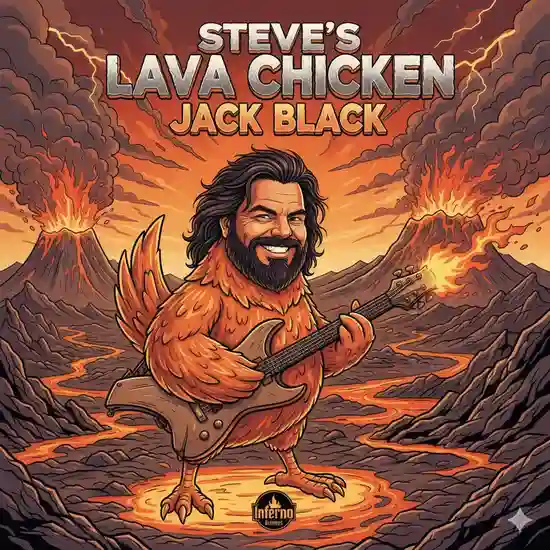 Steve's Lava Chicken Ringtone - Jack Black Download Free Cover Art
