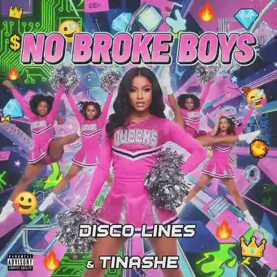 No Broke Boys Ringtone - Disco Lines & Tinashe Download Free Cover Art