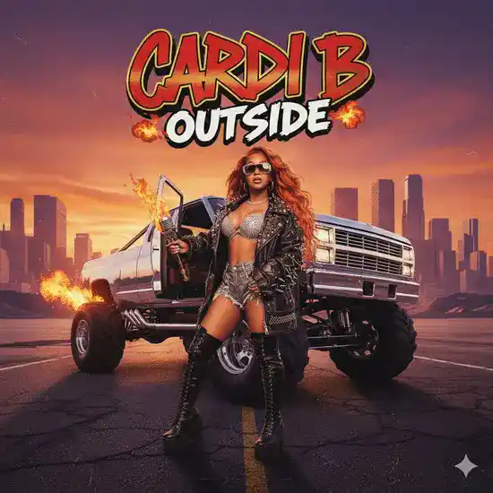 Outside Ringtone - Cardi B Download Free Cover Art