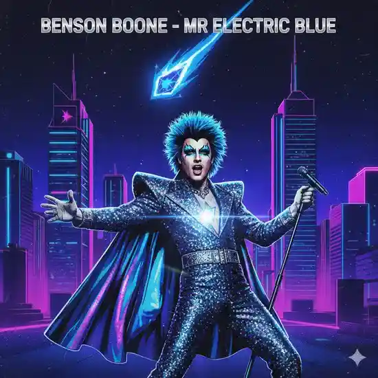 Mr Electric Blue Ringtone - Benson Boone Download Free Cover Art