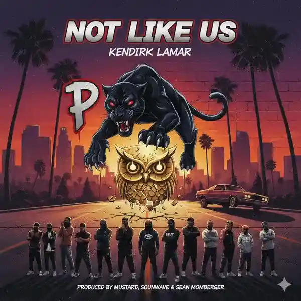 Not Like Us Ringtone - Kendrick Lamar Download Free Cover Art