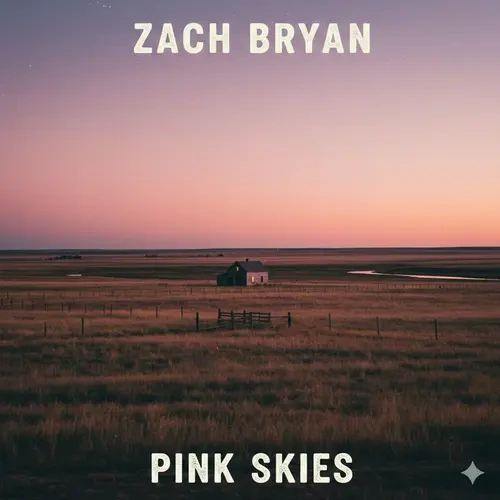 Pink Skies Ringtone - Zach Bryan Download Free Cover Art