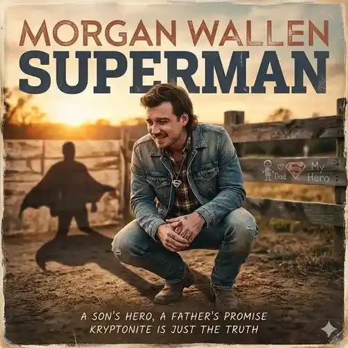 Superman Ringtone - Morgan Wallen Download Free Cover Art