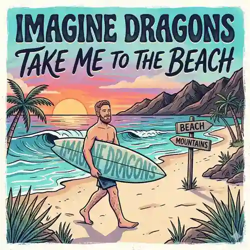 Take Me To The Beach Ringtone - Imagine Dragons Download Free Cover Art