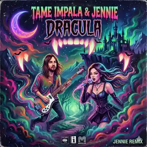 Dracula Ringtone - Tame Impala & JENNIE Download Free Cover Art